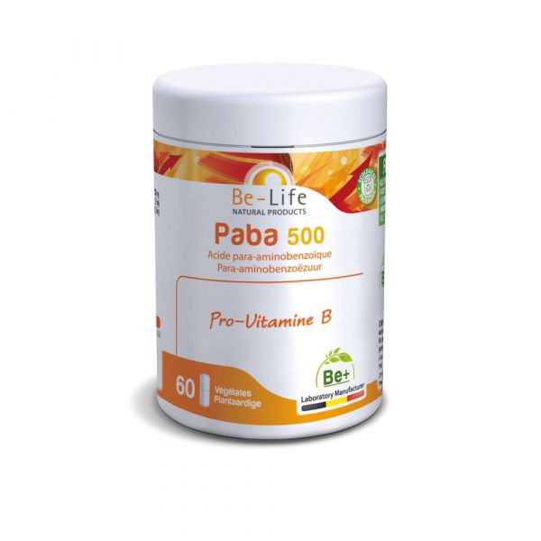 Paba 500 - 60 Gélules - Biolife