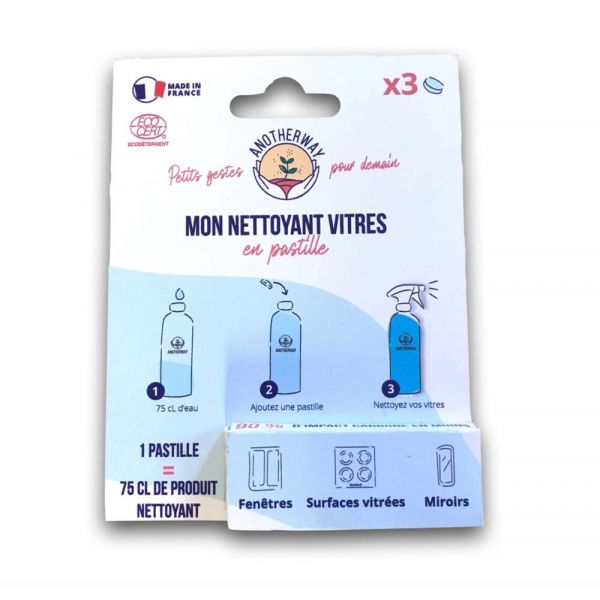 Pastilles Vitres Bio - 3 Pastilles - Anotherway