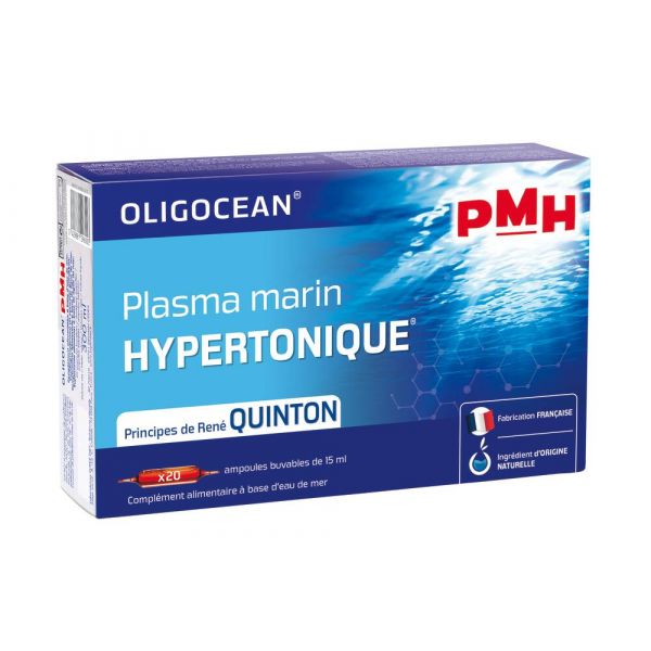 Plasma Marin Hypertonique 20 Ampoules De 15 Ml - Superdiet