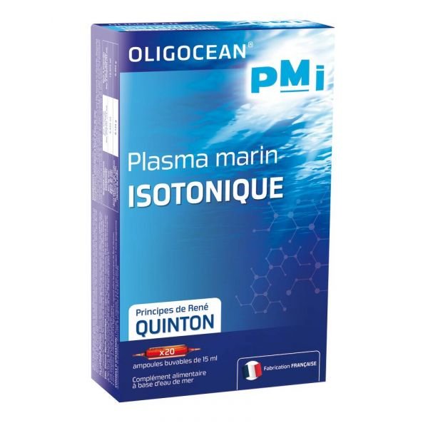 Plasma Marin Isotonique 20 Ampoules De 15 Ml - Superdiet