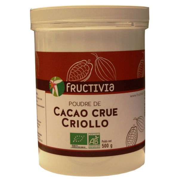 Poudre De 100% Cacao Crue - Fructivia