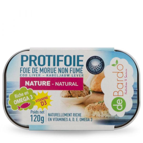 Protifoie De Morue - Boîte 120 G - De Bardo