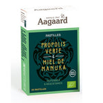 Les Pastilles Propolis verte et miel de Manuka agissent sur le confort respiratoire grâce aux vertus exceptionnelles de la propolis verte et du miel de Manuka.