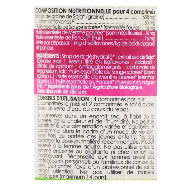 La composition du Ménopause Bio Phytoceutic du Laboratoires Phytoceutic