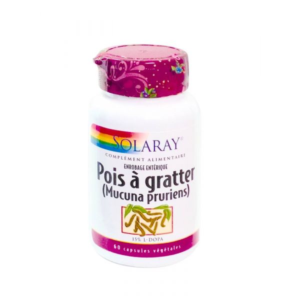 Pois À Gratter - 60 Capsules Végétales - SOLARAY