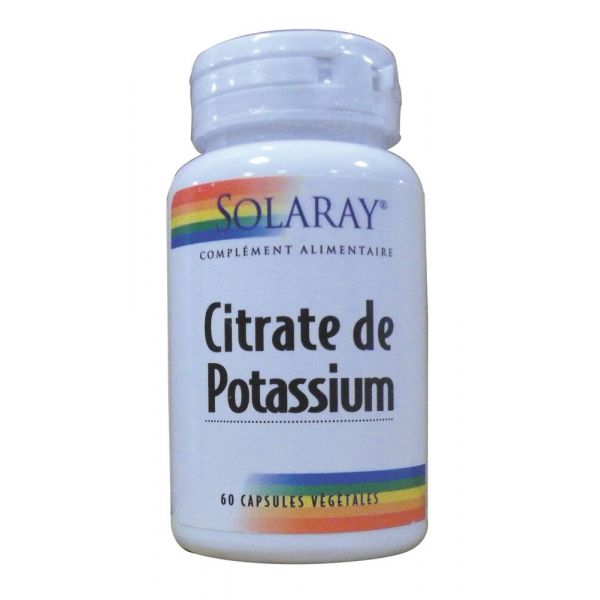 Potassium 99 Mg - 60 Capsules Végétales - SOLARAY