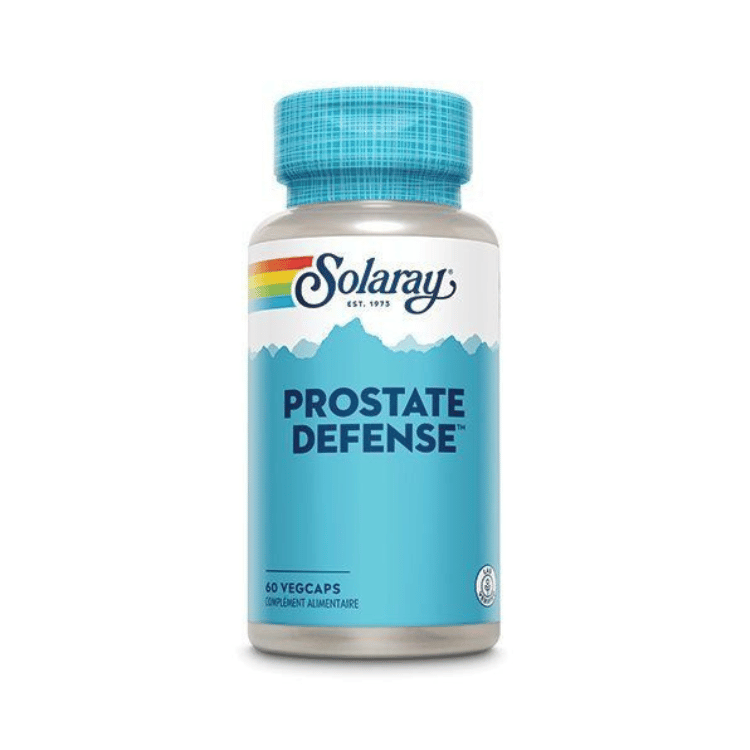 Boîte de 60 capsules de Prostate Defense de la marque Solaray