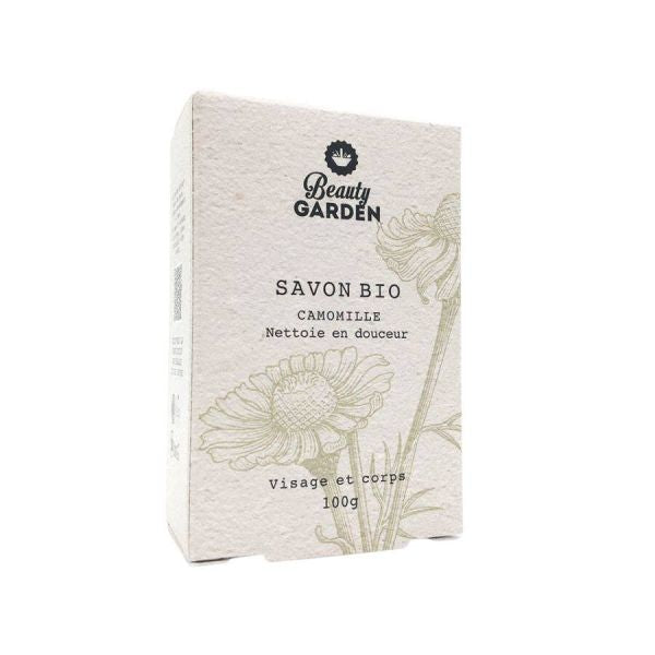 Savon À La Camomille Bio - 100 G - Beauty Garden