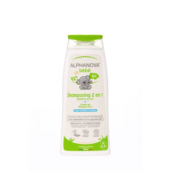 Shampoing Très Doux Bébé Bio - 200 Ml - Alphanova