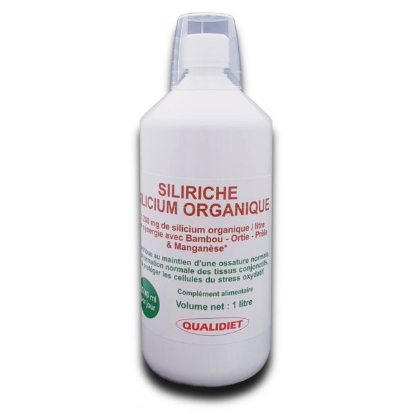 Siliriche Silicium, Plantes, Manganèse - 1 Litre - Vitalosmose