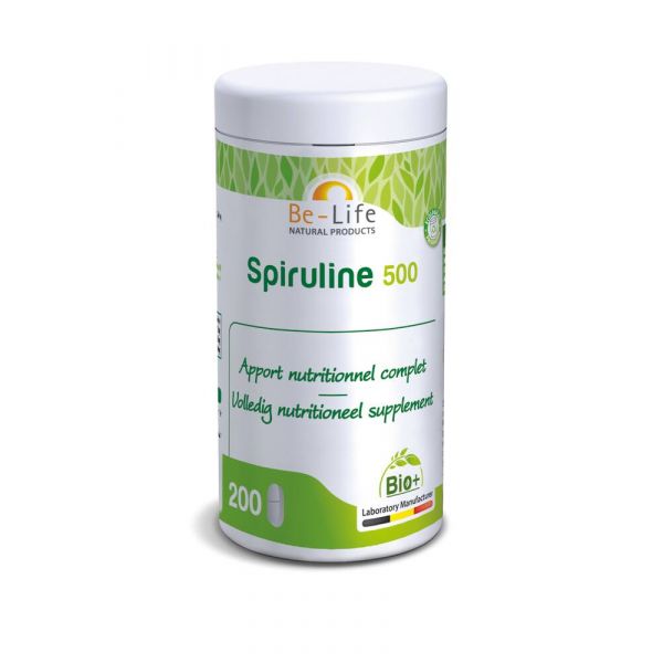 Spiruline 500 Bio - 200 Comprimés - Biolife