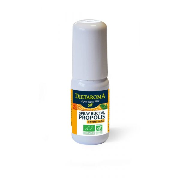 Spray Buccal Propolis + Ravintsara Bio - 20 Ml - Dietaroma