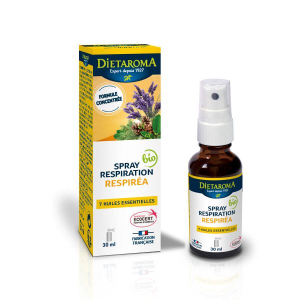 Spray Respiréa Aux Huiles Essentielles - Spray 30 Ml - Dietaroma