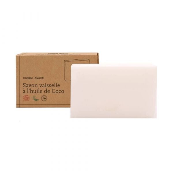 Savon Vaisselle À L'huile De Coco Bio - Boite Kraft 150 G - Comme avant