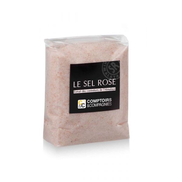 Sel Rose Fin - Sachet 500 G - Comptoirs Et Compagnies - Comptoirs et compagnies