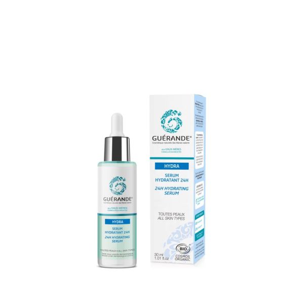 Sérum Hydratant 24h Bio - Flacon 30 Ml - Guerande