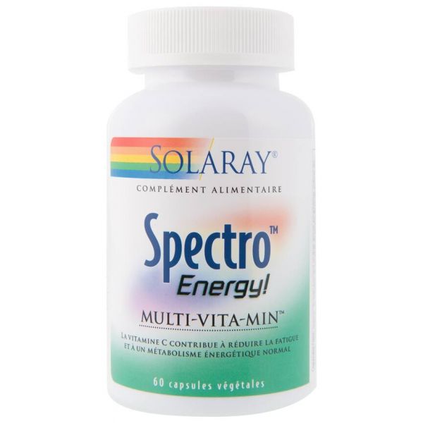 Spectro Energy - 60 Capsules Végétales - SOLARAY