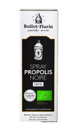 Le spray Propolis noire française 100% bio soigne tous les petits bobos et irritations du quotidien.