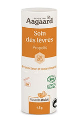 Le stick lèvres Propolis cire d'abeille convient parfaitement aux lèvres sèches, gercées et fendillées.