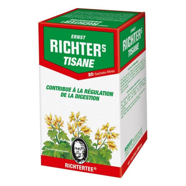 Une boite de tisane Transit Richter's