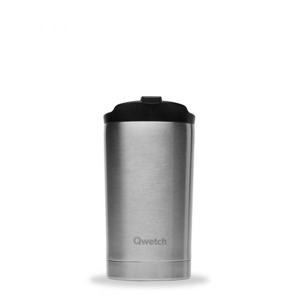 Qwetch - Travel Mug Inox Brossé, Collection Originals - 300 Ml - Qwetch