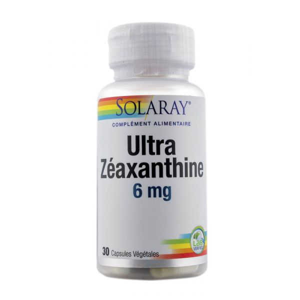 Ultra Zéaxanthine 6 Mg - 30 Capsules Végétales - SOLARAY