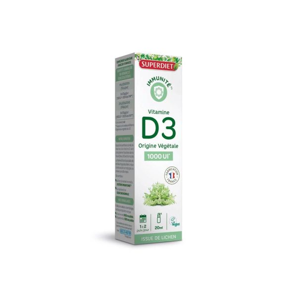 Vitamine D - Spray 20 Ml - Superdiet