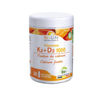 Vitamines K2 + D3 1000 - 30 Gélules - Biolife