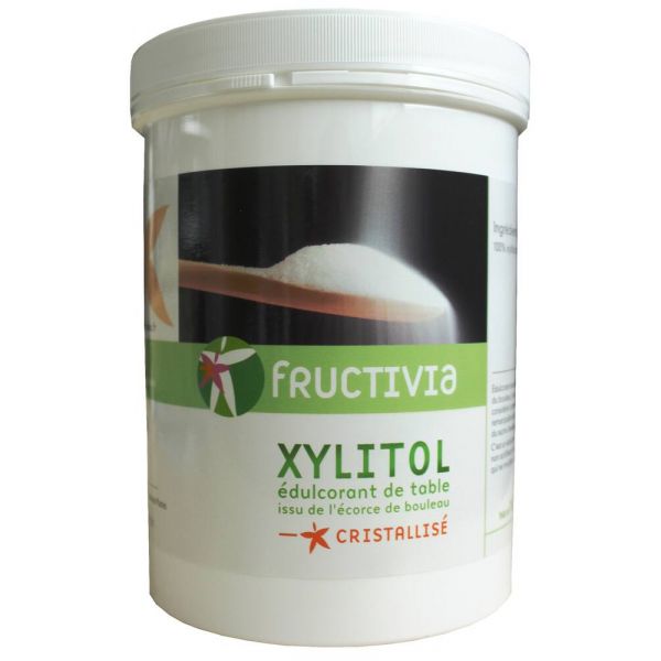 Xylitol Cristallisé - Finlande - Pot 1 Kg - Fructivia