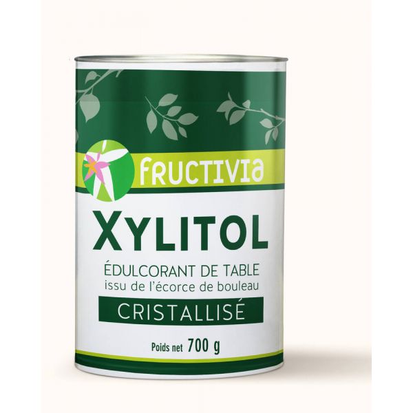 Xylitol Cristallisé - Finlande - Pot 700 G - Fructivia