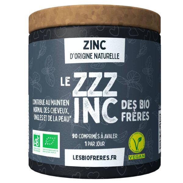 Zzzinc, Zinc Bio - 90 Comprimés À Avaler - Les Bio Freres