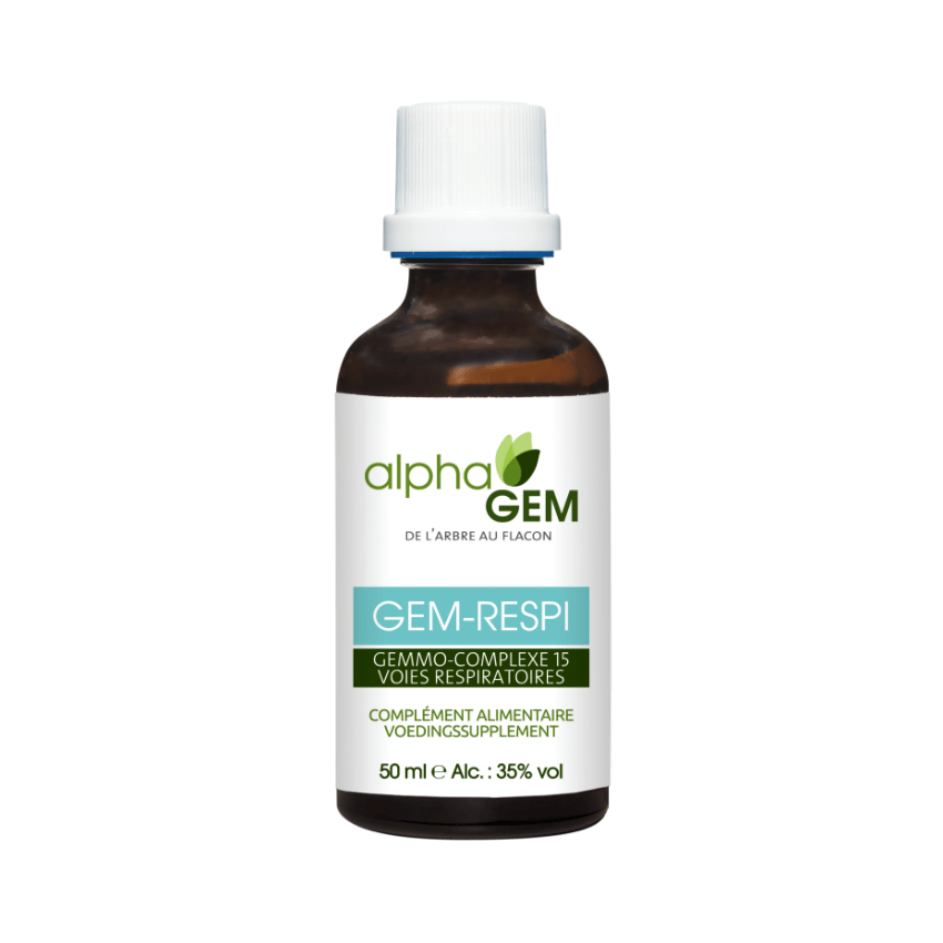 Flacon de 50ml de GEM-RESPI de la marque Alphagem