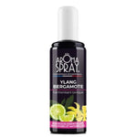 Un flacon de 100 ml d'Aromaspray Ylang Bergamotte