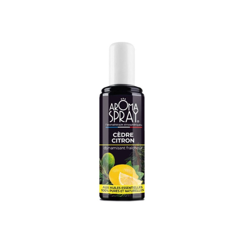 spray de 100 ml parfum cèdre citron de la marque aromaspray