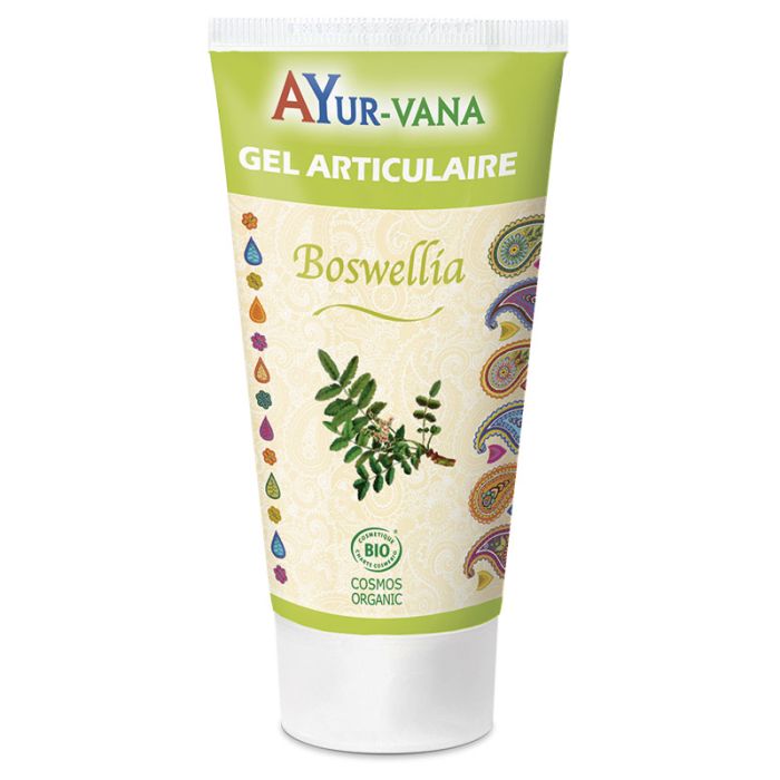 Un tube de Gel Articulaire Au Boswellia de 75 ml Ayur-Vana