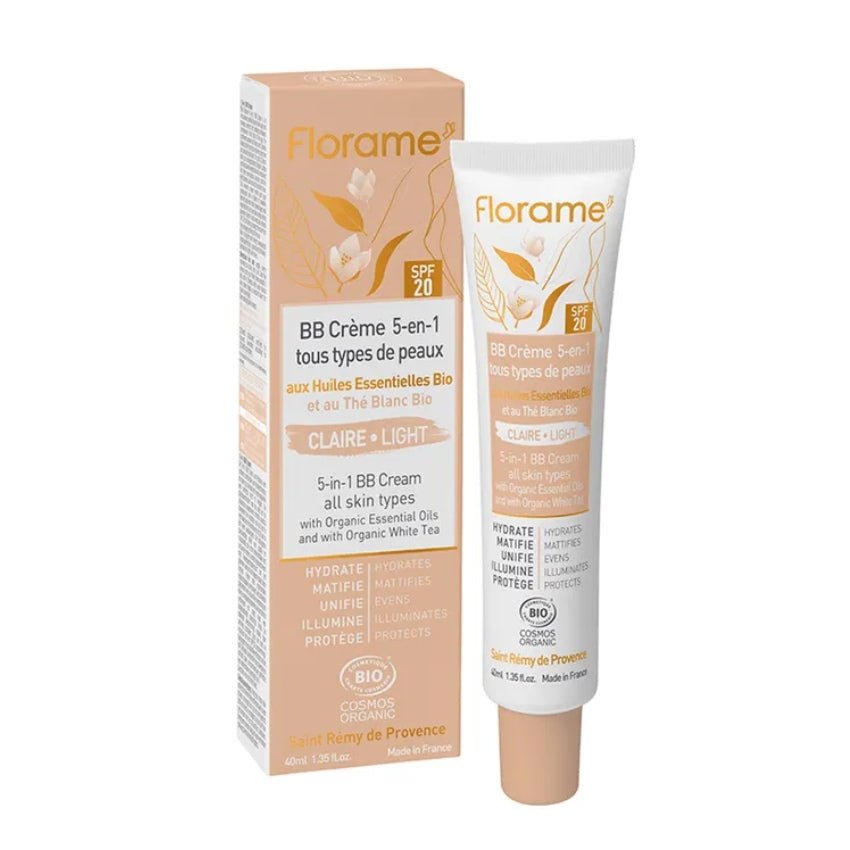 Un Bb Crème teinte claire de 40 ml de la marque Florame