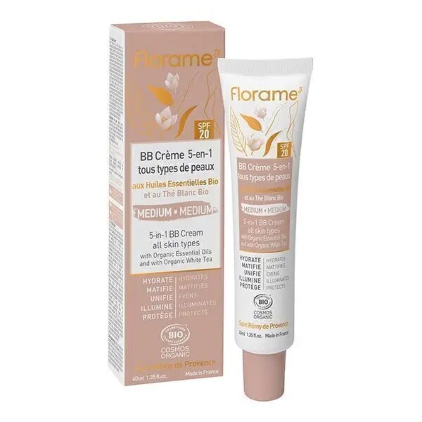 Un Bb Crème teinte medium de 40 ml de la marque Florame