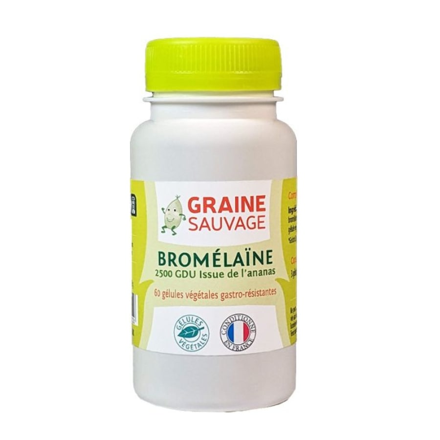 Bromélaïne - 60 gélules - Graine Sauvage