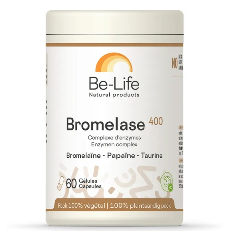 Un Bromelase 400 de 60 gélules de la marque Biolife