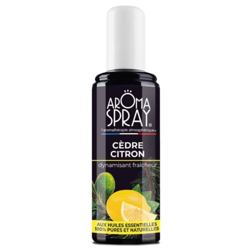 Spray cèdre citron de la marque Aromaspray