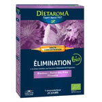 Une boite de complément C.I.P. Elimination de 20 ampoules de 10 ml de Dietaroma.