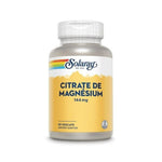 Boîte de 90 capsules de citrate de magnesium 144mg de la marque Solaray