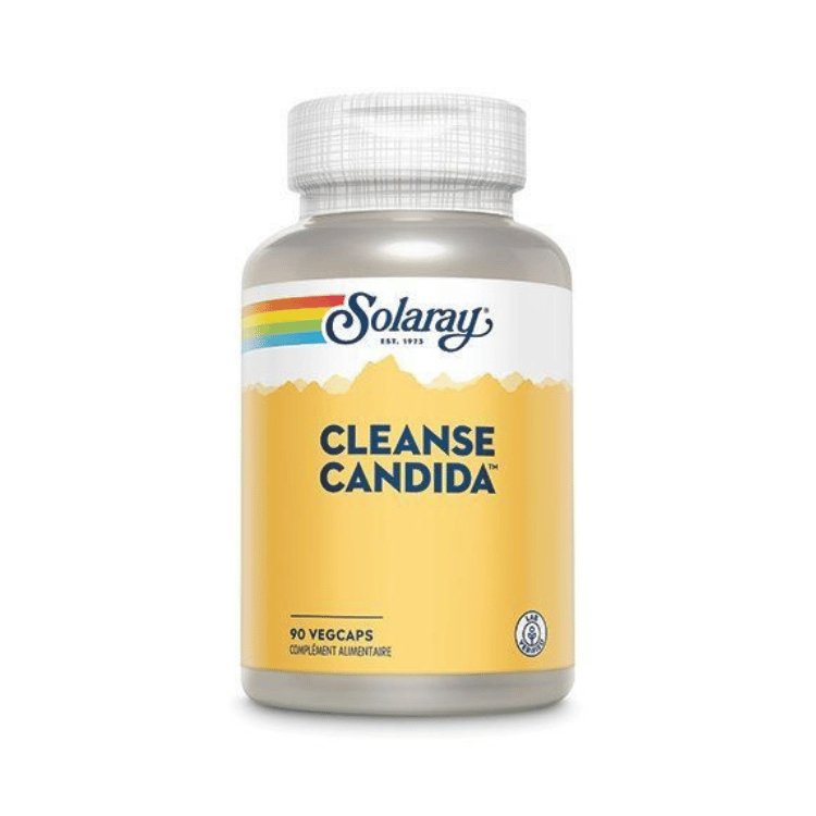 Boîte de 90 caspules de cleanse candida de la marque Solaray