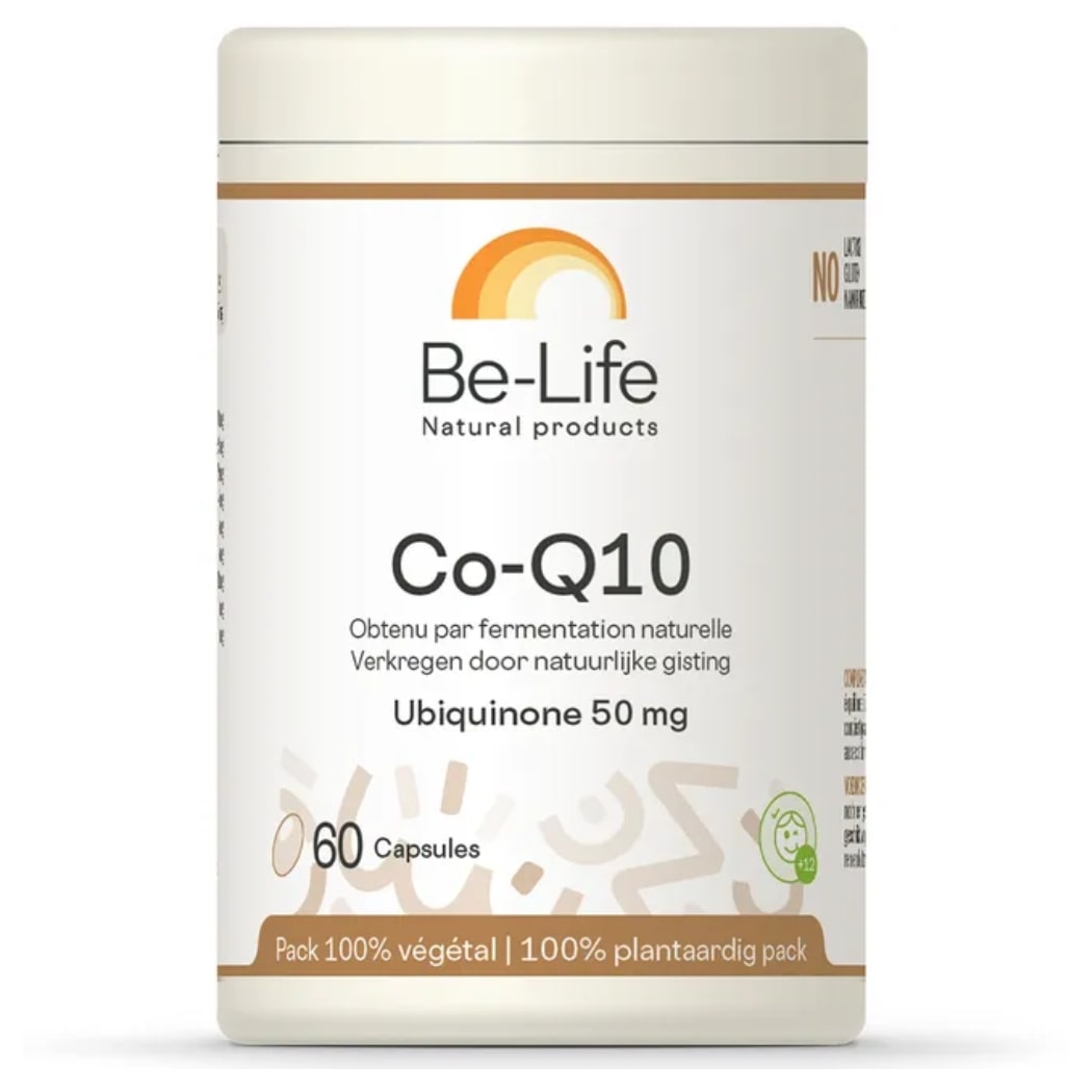 Une boite de 60 Capsules de Co-q10 50 Mg de la marque Biolife