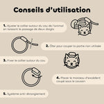 Conseils d'utilisation du collier pour chat antiparasitaire de la marque biovetol