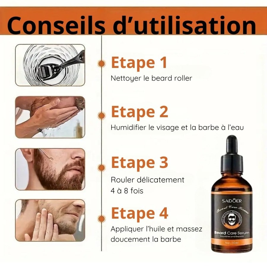 Conseils d'utilisation du kit à barbe l'essentiel