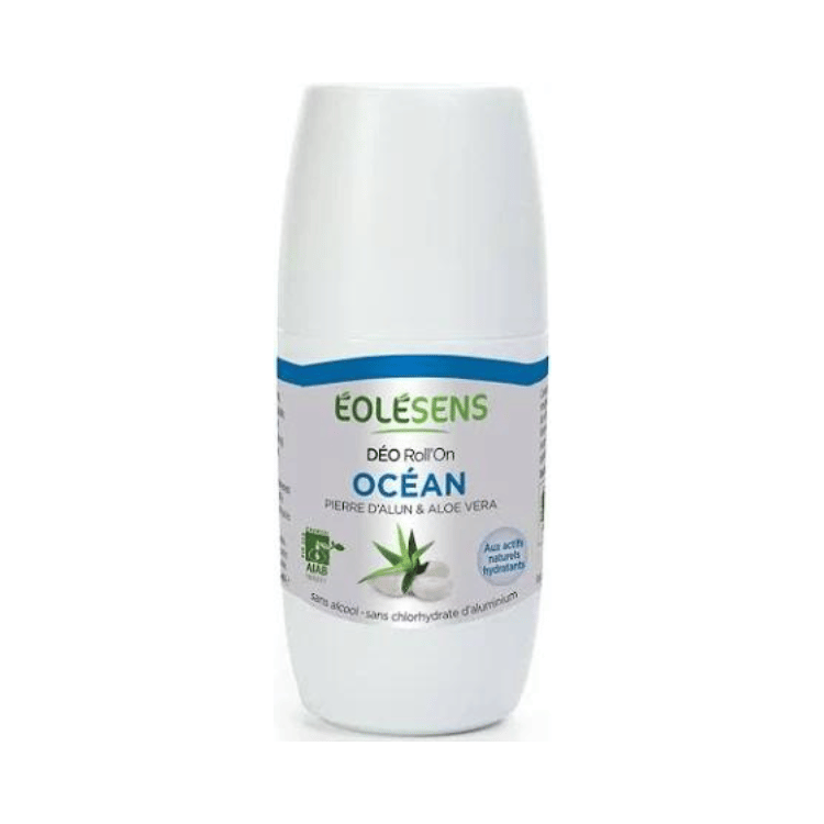 déodorant roll'on parfum ocean de la marque Eolesens