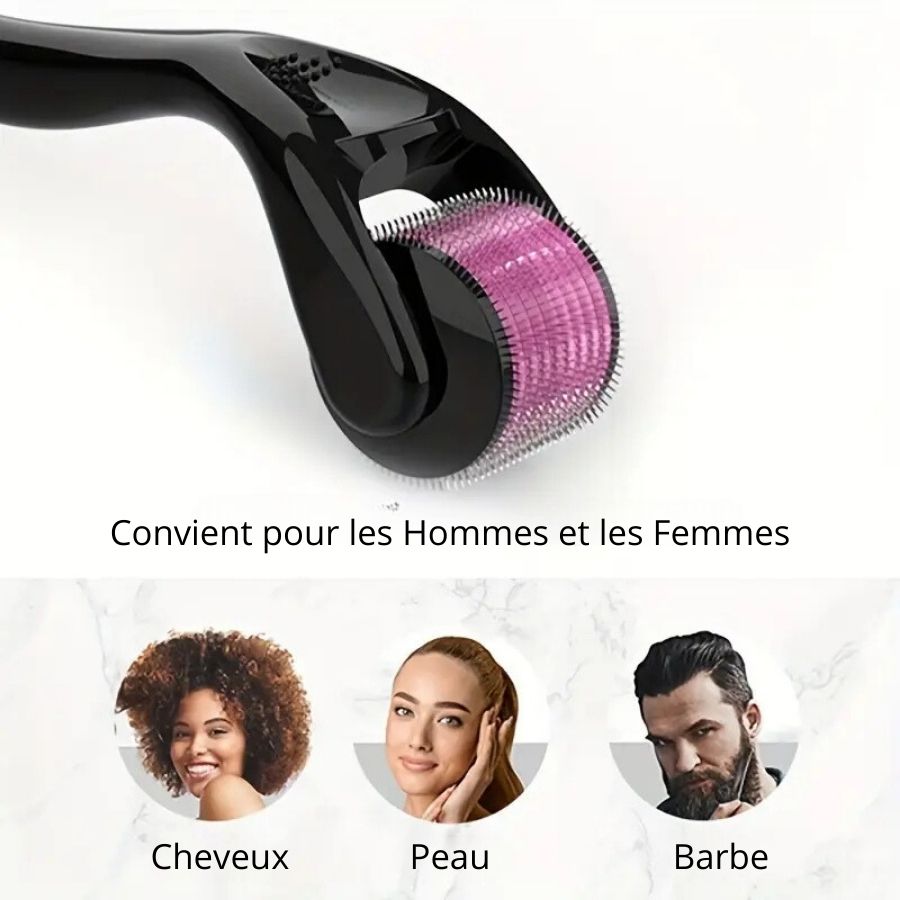 Les cas d'usages du rouleau à barbe violet