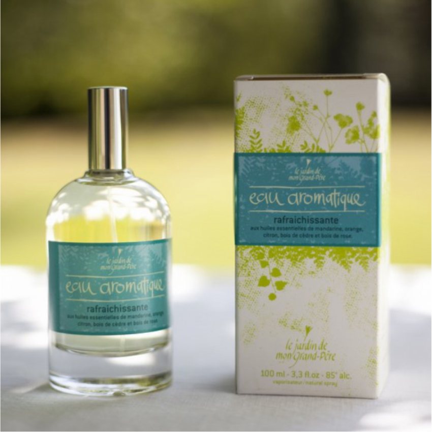 Eau Aromatique Rafraîchissante - 100 Ml - Jardin de mon Grand Père