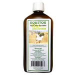 Un flacon de 500 ml de sirop gel Equitos pour lutter contre la Toux Cheval, de la marque Labo-Demeter